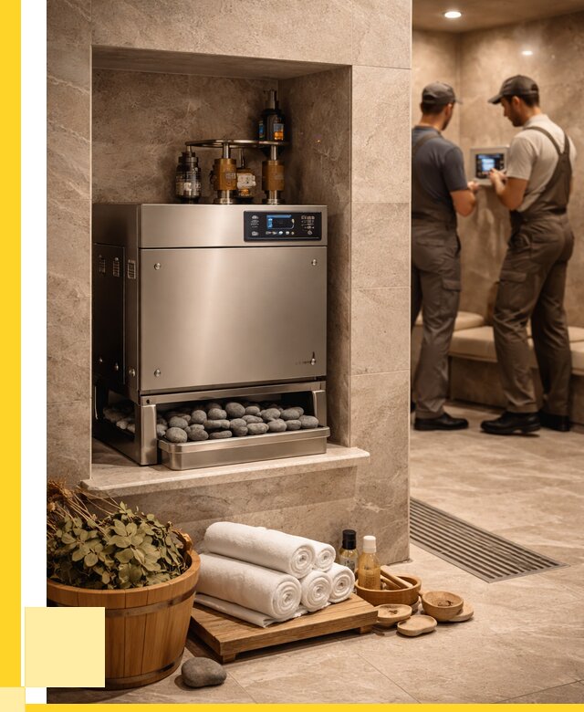 Парогенераторы для хамама в Чапаевске от 76613 р. | ЭриданЧпв