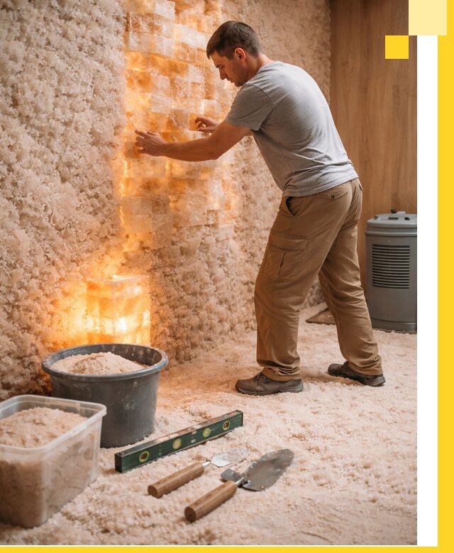 Проектирование и монтаж соляных комнат в Чапаевске под ключ